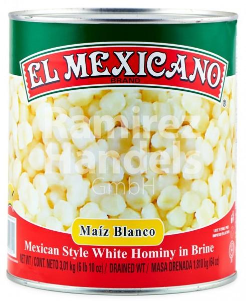 Maiz Blanco para Pozole El Mexicano 3 kg