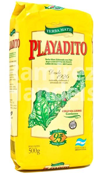 Yerba Mate PLAYADITO (CON PALO) 500 g [CAD 06 NOV 2025]