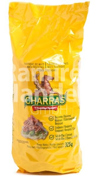 Tostadas fritierte Maistortilla CHARRAS 325 g Beutel [MHD 27 MÄRZ 2025]