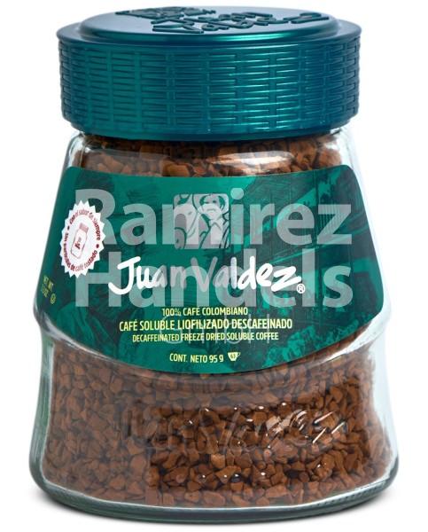 Freeze-dried Coffee JUAN VALDEZ Decaffeinated 95 g