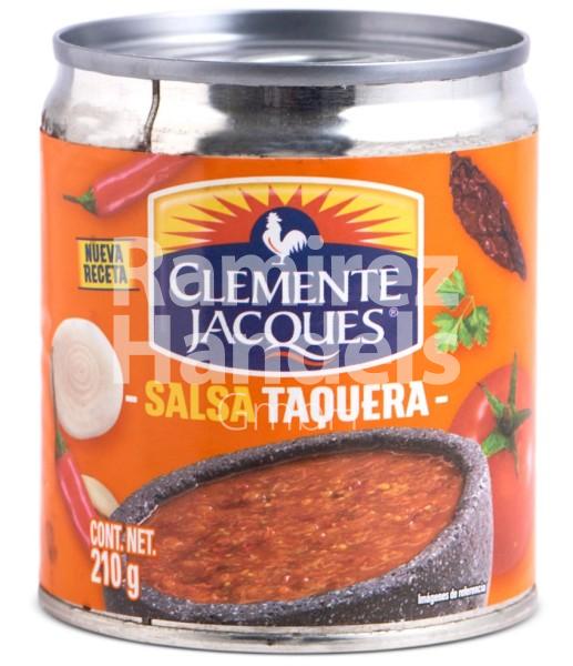 Salsa Taquera (Tomate & Chiles)CLEMENTE JACQUES 210 g Lata (CAD 07 JUN 2025)