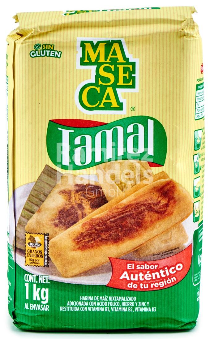 MASECA Maismehl für TAMALES 1 kg (MHD 11 AUG 2023) | Mexhaus